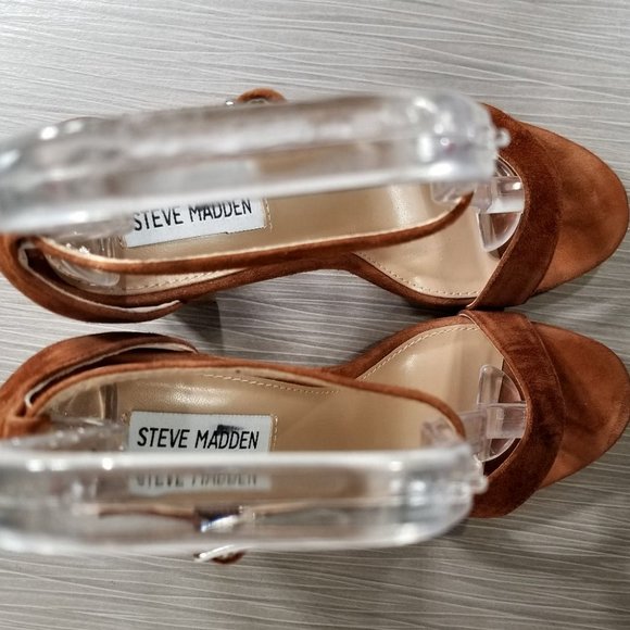 Steve Madden Carrson Sandal, Copper Suede, Womens Size 8.5 M - Picture 8 of 11